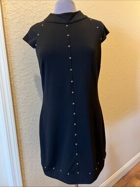 Sharagano Studio Black Dress Size 10